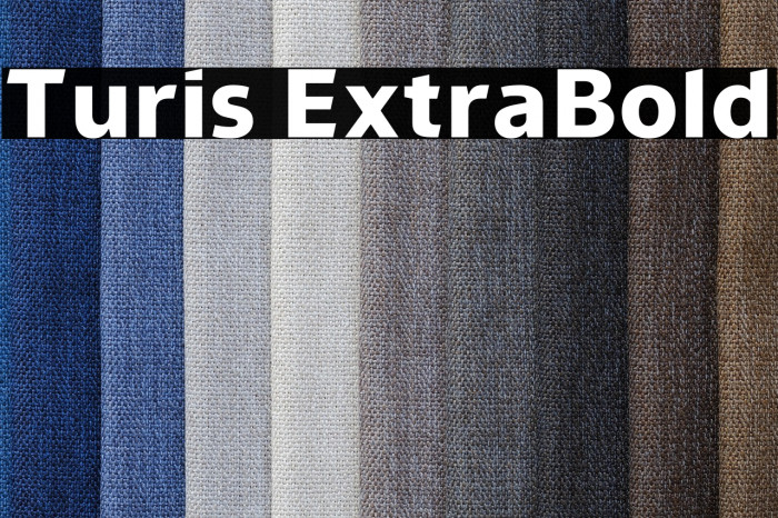 Turis ExtraBold Example 1