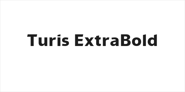 Turis ExtraBold Logo