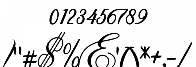 Turkeye Font OTHER CHARS