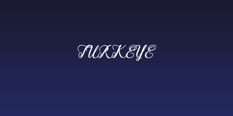 Turkeye Social Header