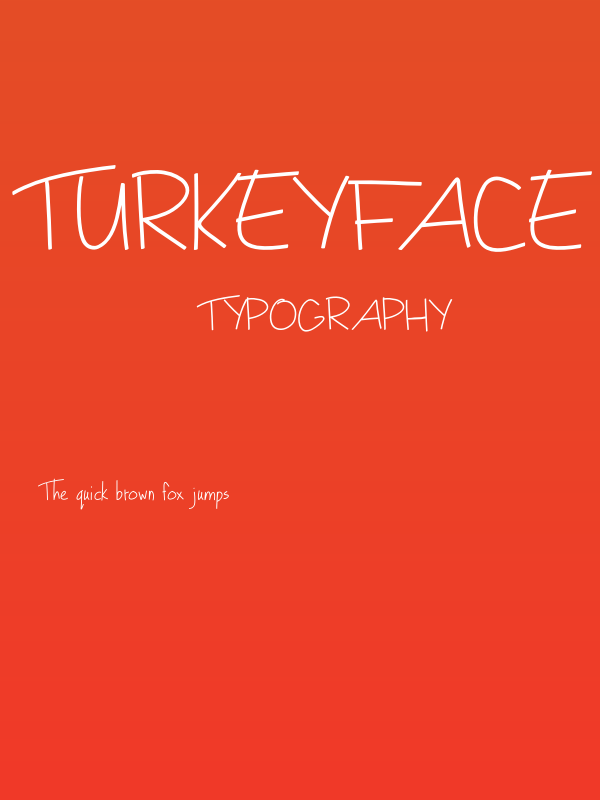 Turkeyface Poster