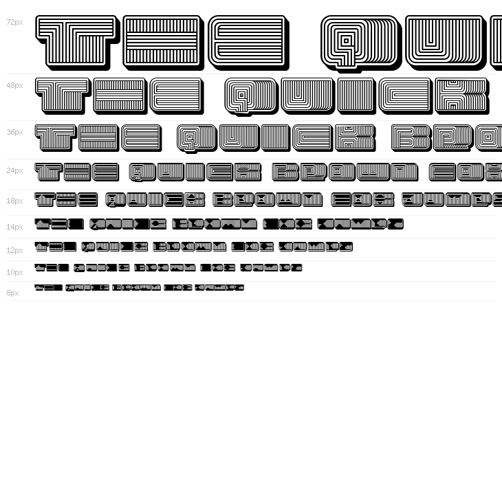 Turkish 3D Regular Waterfall