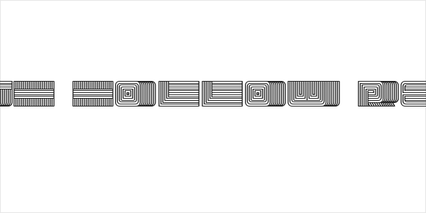 Turkish Hollow Regular Logo