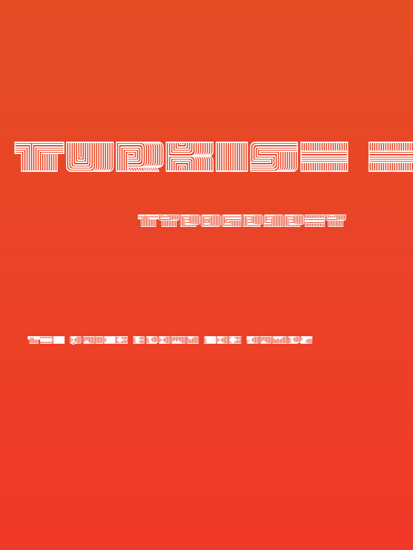 Turkish Hollow Regular Poster