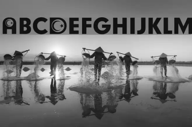 Turkish Participants Font examples