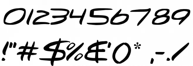 Turkishye Font OTHER CHARS