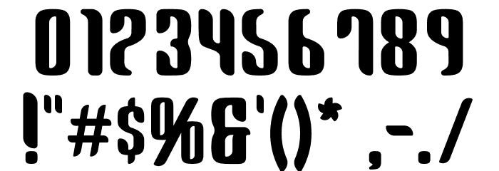 Turmeric Font OTHER CHARS