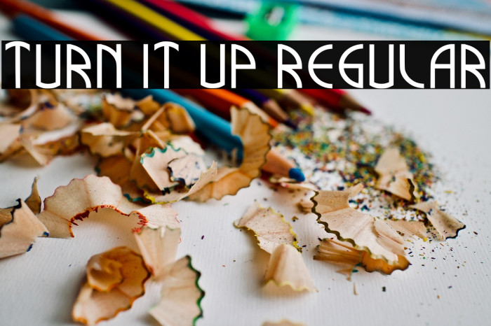 Turn It Up Regular Example 1