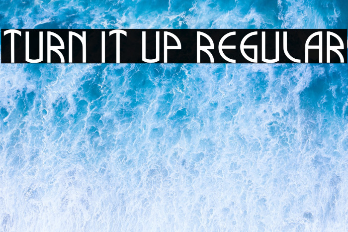 Turn It Up Regular Example 2