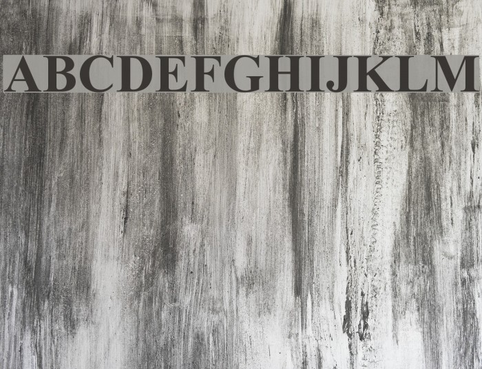 Turn W Bold Font examples
