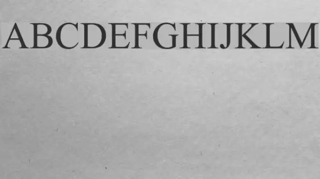 Turn W Font examples