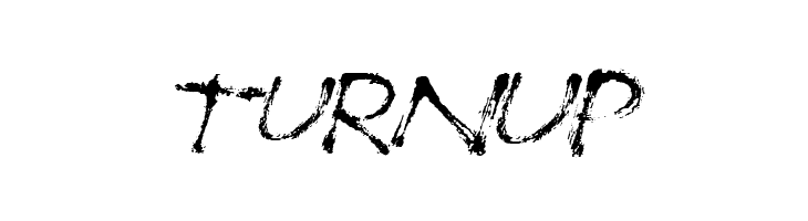 TurnUp  Frei Schriftart Herunterladen
