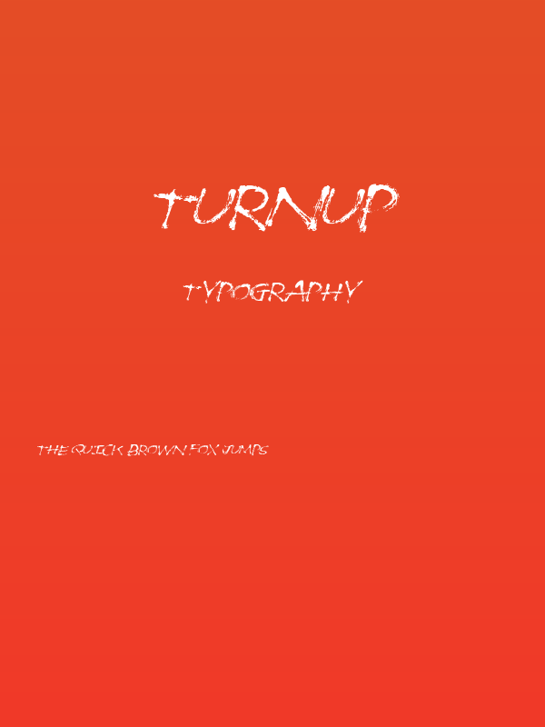 TurnUp Poster