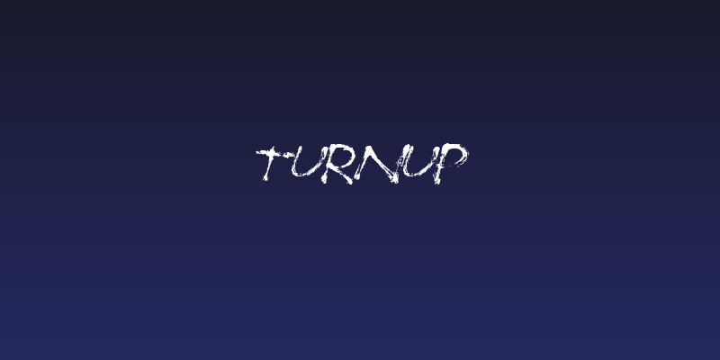 TurnUp Social Header
