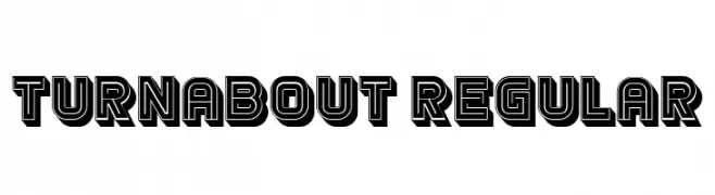 Turnabout Regular  لخطوط تنزيل