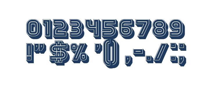 Turnabout Regular Other Characters