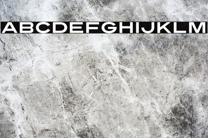 Turnpike Font examples