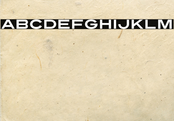 Turnpike Font examples