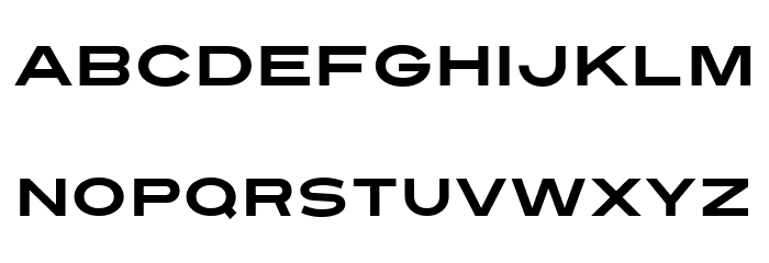 Turnpike Font LOWERCASE