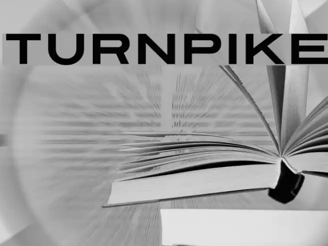 Turnpike Font examples