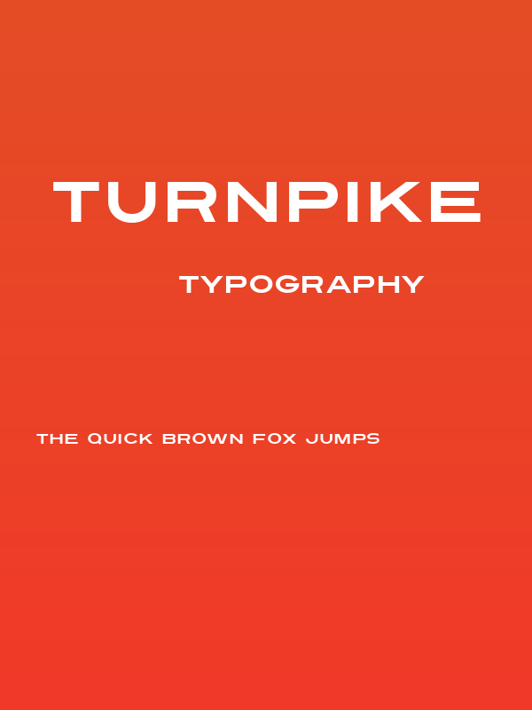 Turnpike Poster