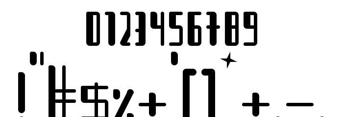 TurntableAux-Regular Font OTHER CHARS