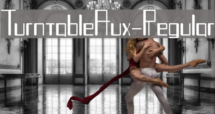 TurntableAux-Regular Font examples