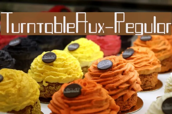 TurntableAux-Regular Example 3