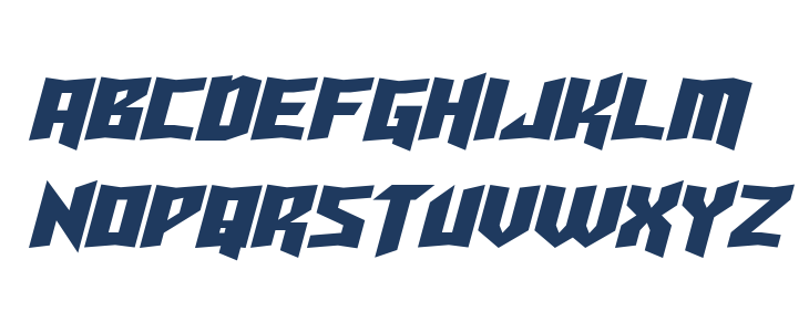 Turok Italic Lowercase