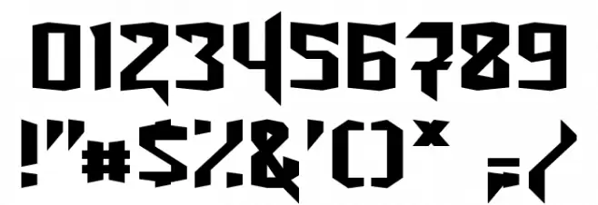 Turok Normal Font OTHER CHARS