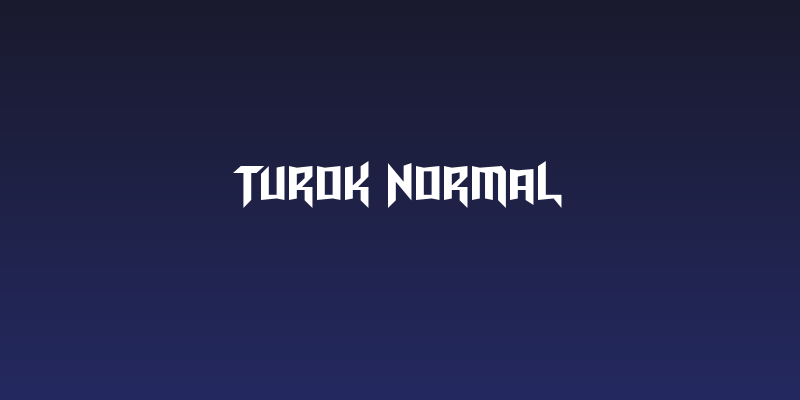 Turok Normal Social Header