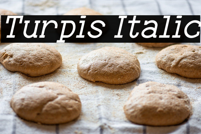 Turpis Italic Example 1