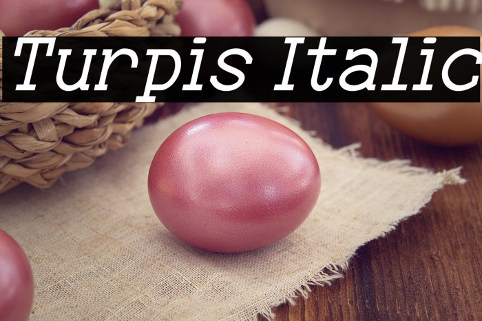 Turpis Italic Example 3