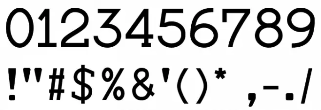 Turpis Font OTHER CHARS