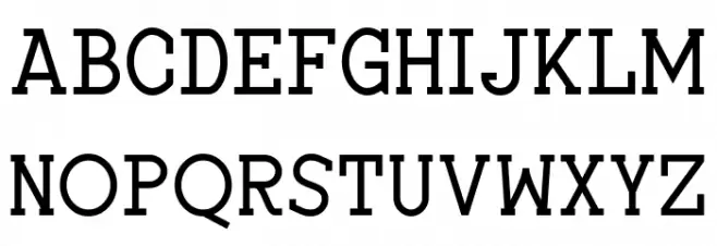 Turpis フォント 大文字
