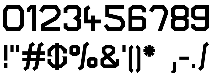 Turret Road ExtraBold Font OTHER CHARS