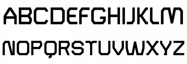 Turret Road ExtraBold Schriftart Groß