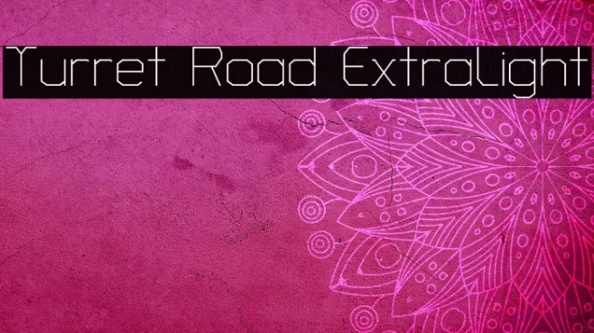 Turret Road ExtraLight Example 1