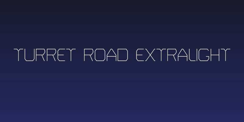 Turret Road ExtraLight Social Header