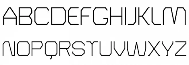 Turret Road Light Schriftart Groß