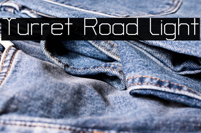 Turret Road Light Font examples