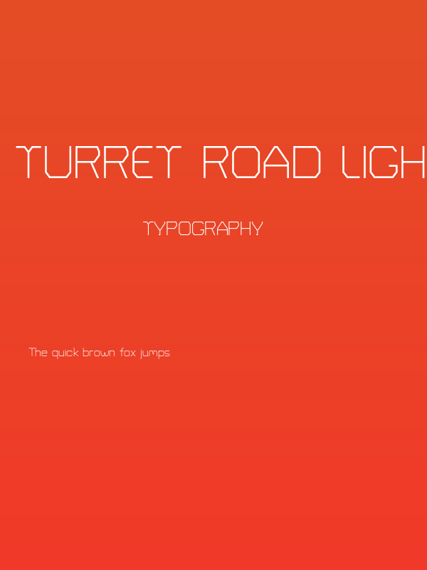Turret Road Light Poster