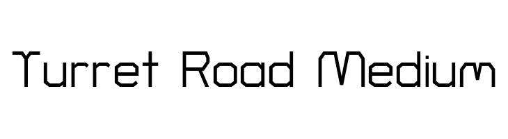 Turret Road Medium  لخطوط تنزيل