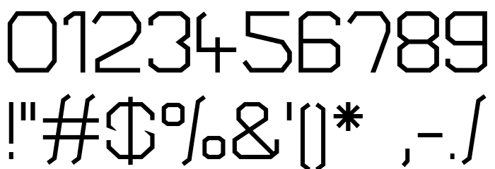Turret Road Regular Font OTHER CHARS