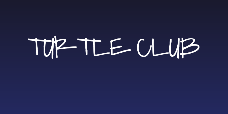 Turtle Club Social Header