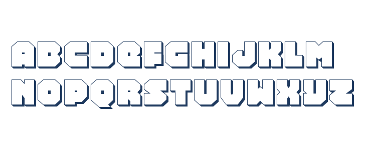 Turtle Mode 3D Lowercase