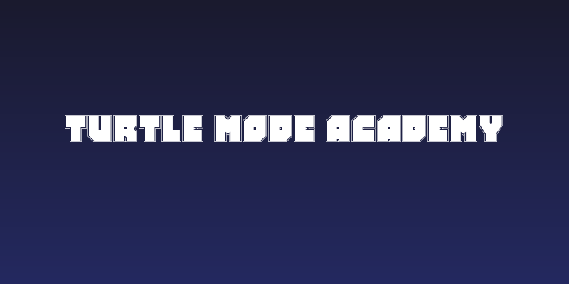 Turtle Mode Academy Social Header