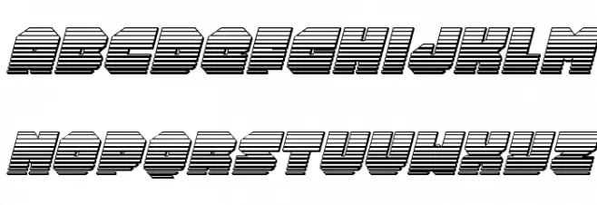 Turtle Mode Chrome Italic Caratteri MINUSCOLO
