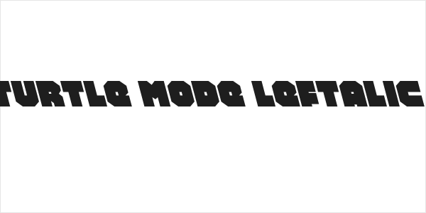 Turtle Mode Leftalic Logo