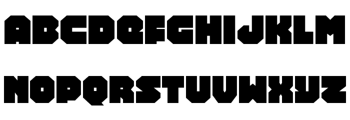 Turtle Mode Font LOWERCASE
